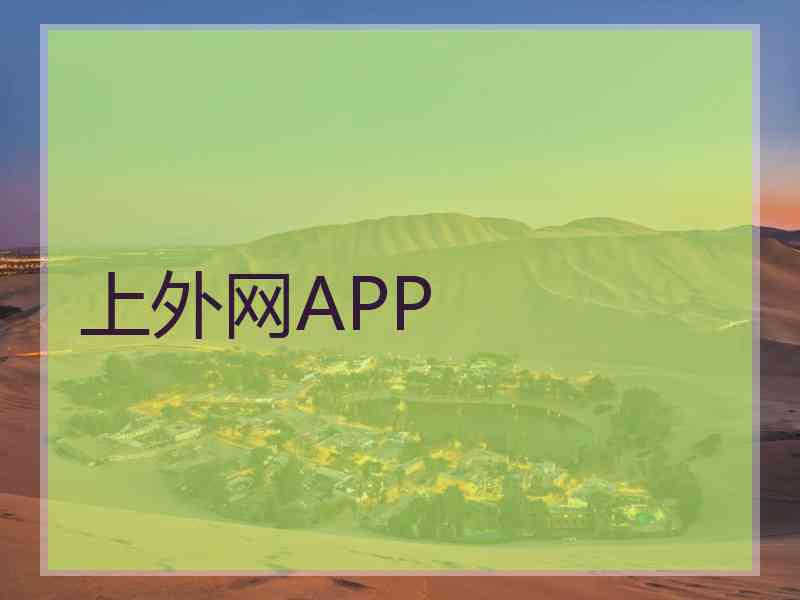 上外网APP